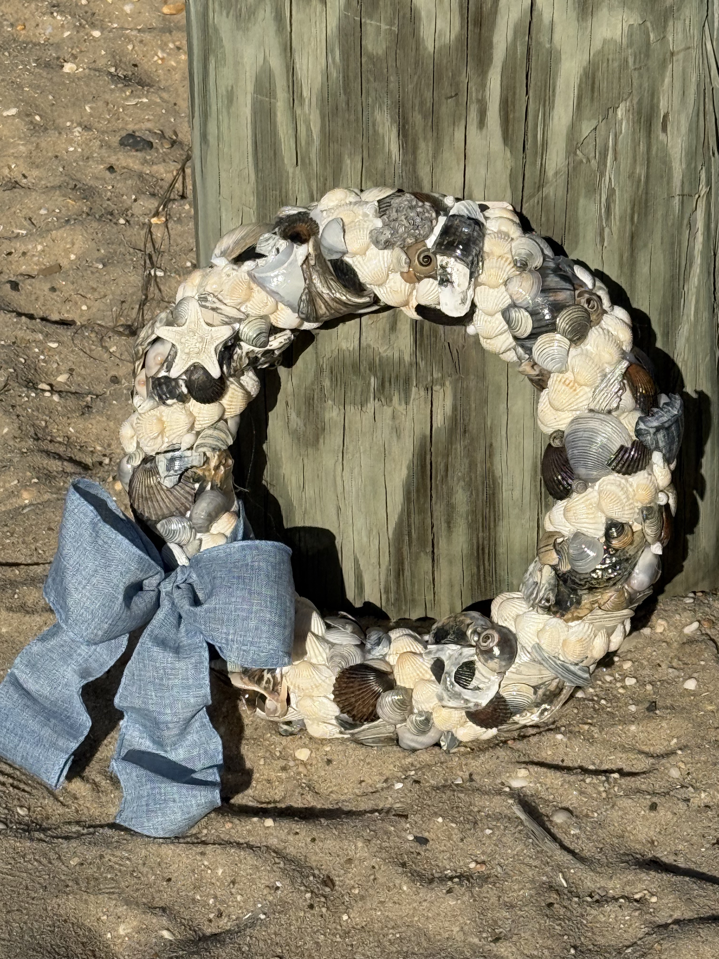 Shell Christmas Wreath